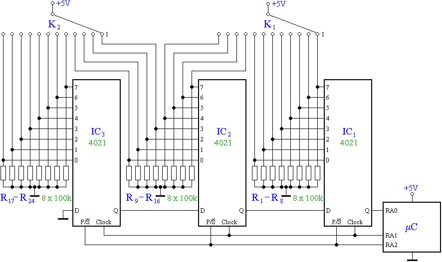 Kt 12 lls kapcsol beolvassa univerzlis lptetregiszterrel