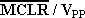 MCLR